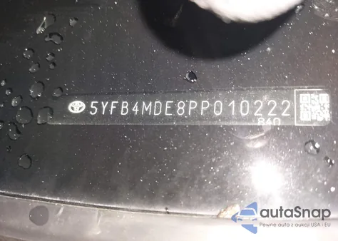 2023 Toyota Corolla Le из США, поврежденный, VIN 5YFB4MDE8PP010222